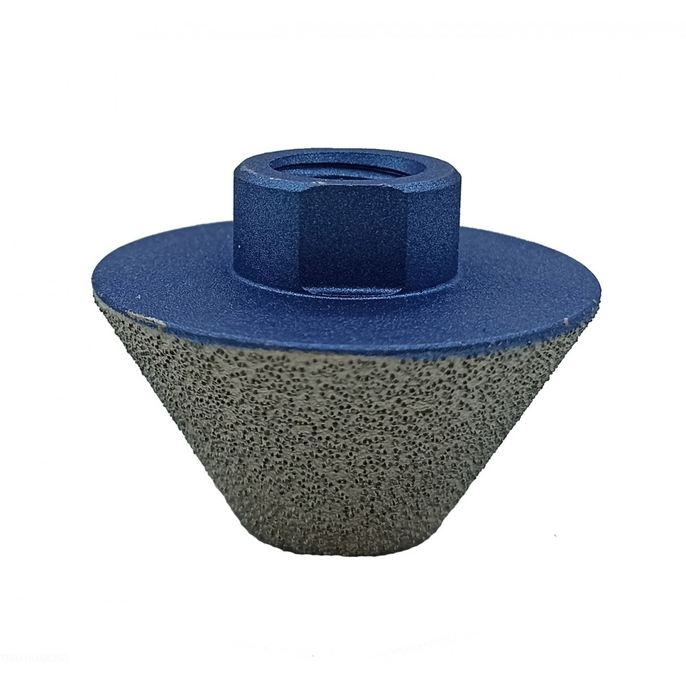 Фреза алмазная конусная по плитке 20-48 мм Hilberg Super Hard М14 HH348 мм Трио Диамант HH348